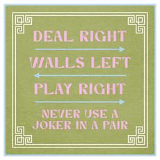 Deal Right Mahjong Mat