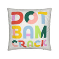 Dot Bam Crack Pillow