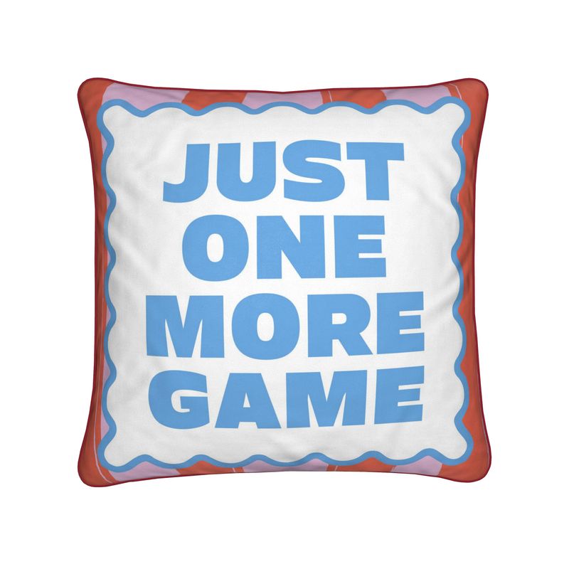 Just One More Game Pillow