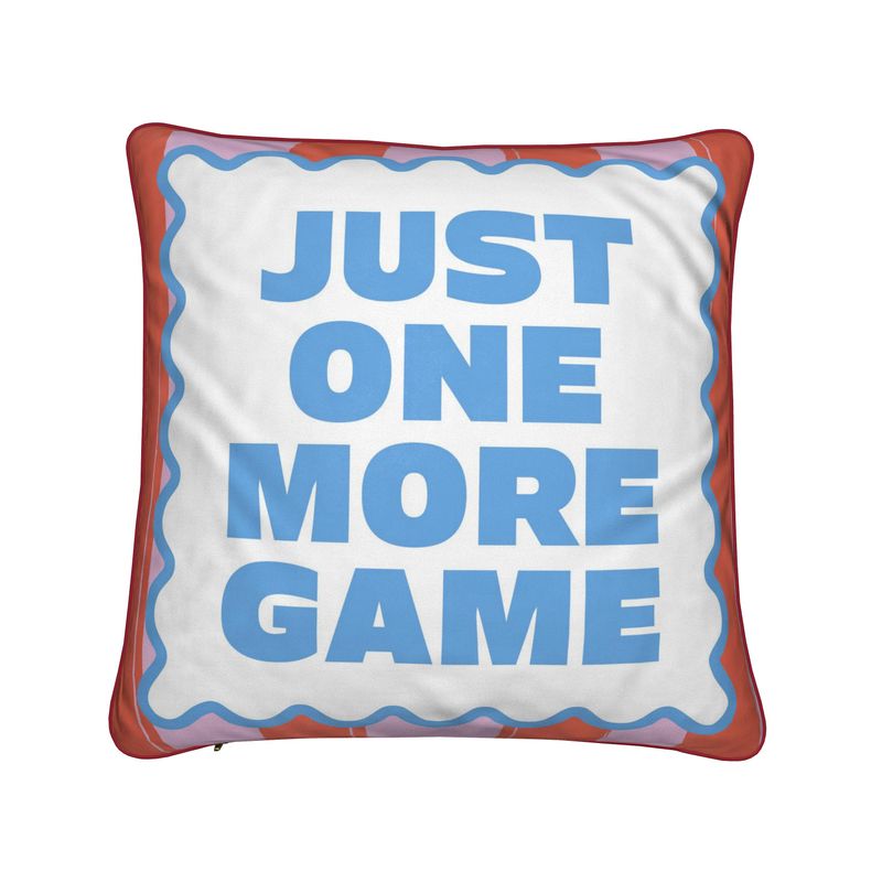 Just One More Game Pillow