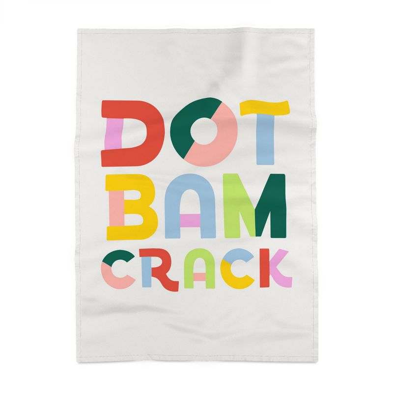 Dot Bam Crack Kitchen Towel