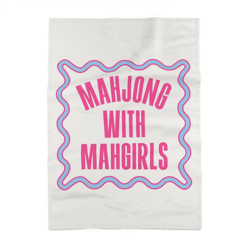 Mahjong With MahGirls Kitchen Towel
