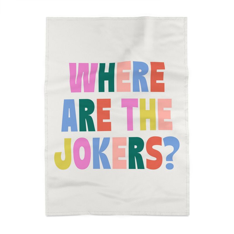 Where Are the Jokers Kitchen Towel
