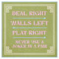 Deal Right Mahjong Mat