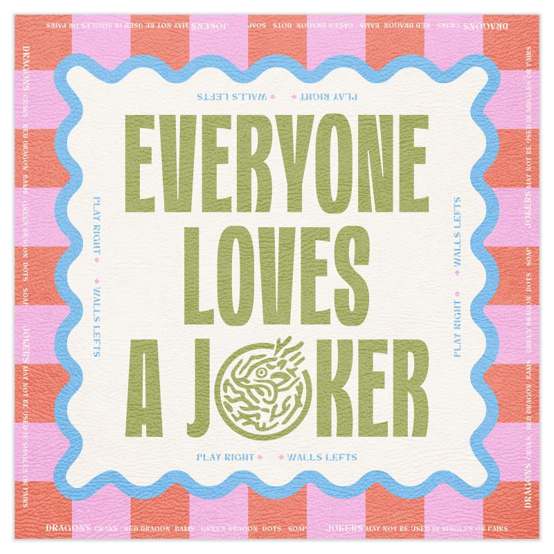 Everyone Loves a Joker Mahjong Mat