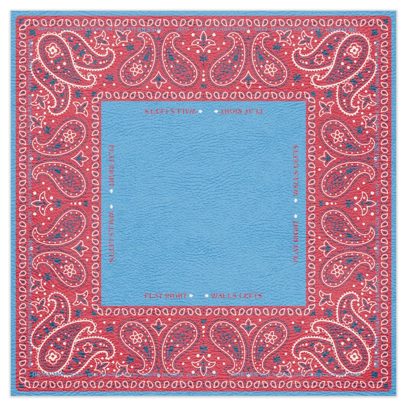 Red Bandana Mahjong Mat