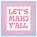 Let's Mahj Y'all Mahjong Mat